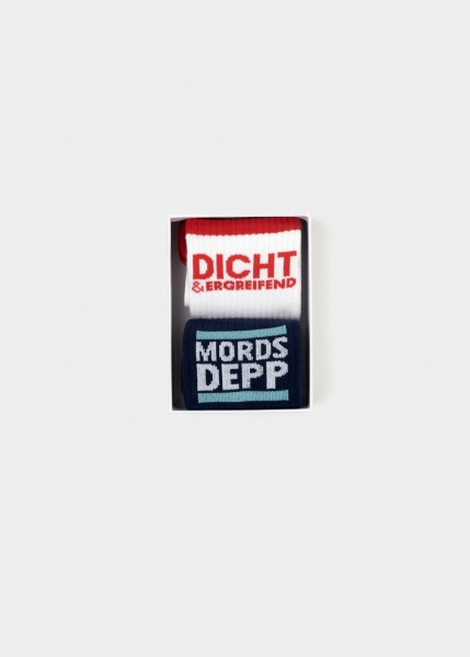 2er Socksbox "Dicht & Ergreifend"